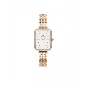 DANIEL WELLINGTON Sieviešu pulkstenis DW00100672 20mm rožu zelta nerūsējošā tērauda siets