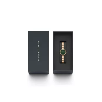 DANIEL WELLINGTON Sieviešu pulkstenis DW00100721 (22mm) - Rožu zelta nerūsējošā tērauda sietiņš