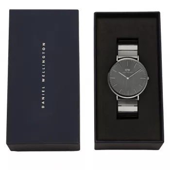 DANIEL WELLINGTON Sieviešu Pulkstenis DW00100777 40mm Roze Zelts NATO