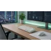 Dark Project ALU81A Terra Nova White mehāniskā klaviatūra, G3MS Moonstone slēdži, US ANSI