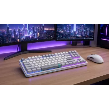 Dark Project ALU87A Daylight tastatūra, G3MS Zircon Switch, RU