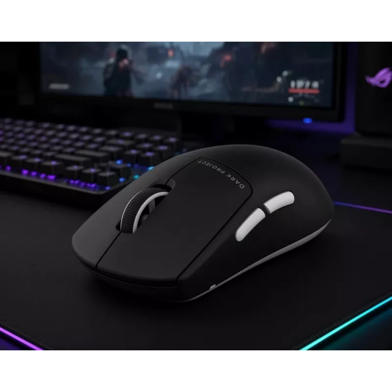 Dark Project Nexus Ultra ALU81A bezvadu mehāniskā klaviatūra, melna