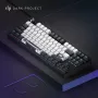 Dark Project Tamsus ALU87B Bushido mehāniskā tastatūra, G3MS Moonstone slēdži, QWERTY angļu izkārtojums, Hot-Swappable, RGB, USB-C, alumīnija korpuss