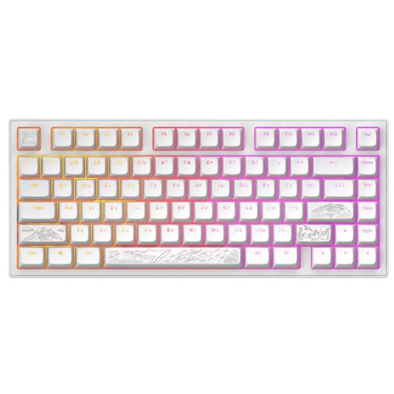 Dark Project Terra Nostra G3MS Moonstone Switch, RU White