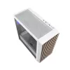 Darkflash DS900WD ATX Mid-Tower korpuss (balts) ar 4 ARGB ventilatoriem un rūdīta stikla sānu paneli