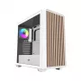 Darkflash DS900WD ATX Mid-Tower korpuss (balts) ar 4 ARGB ventilatoriem un rūdīta stikla sānu paneli