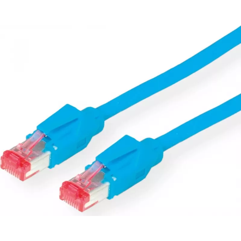 Dätwyler Cat 6 S/FTP LSZH tīkla kabelis, RJ-45 uz RJ-45, 3 m, zils 21.05.0034