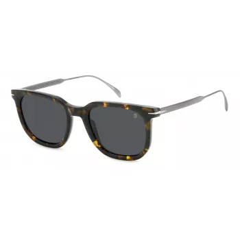 DAVID BECKHAM DB-7119-S-4HU Saulesbrilles Havana Square Vīriešu 52mm