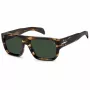 DAVID BECKHAM DB-7132-S-WR9 Taisnstūra acetāta saulesbrilles Havana/Brūna 56/18/140 mm