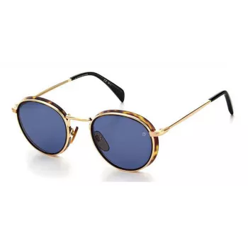 DAVID BECKHAM DB1033S2IKE9K Vīriešu saulesbrilles Havana Acetāts Zaļš Poliamīds 49mm