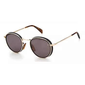 DAVID BECKHAM DB1033S2M2E9I Saulesbrilles Havana Brūnas Kvadrātveida Acetāts Vīriešiem
