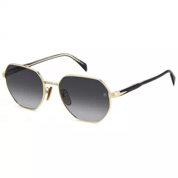 DAVID BECKHAM DB1162FSRHL Vīriešu kvadrātveida acetāta saulesbrilles Havana Green 56/19/145