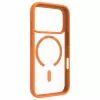 DBRAMANTE 1928 Grenen aizmugurējais vāciņš mobilajam telefonam - MagSafe saderīgs - pārstrādāta plastmasa - oranžs - Apple