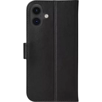 dbramante1928 Copenhagen Flip Case Apple iPhone 16 Plus – Īsta āda, Melns