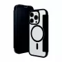 DBRAMANTE1928 Helsinki MagSafe vāciņš iPhone 15 Pro Max - melns/caurspīdīgs HE67CLBL1883