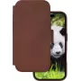 dbramante1928 Lynge Flip Case Apple iPhone 17 - Īsta āda, Dark Tan