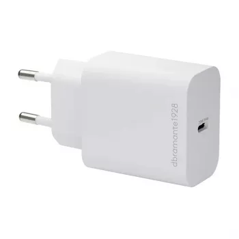 dbramante1928 re-charge 20W USB-C PD/PPS lādētājs – balts (EU spraudnis, bez mazumtirdzniecības iepakojuma)