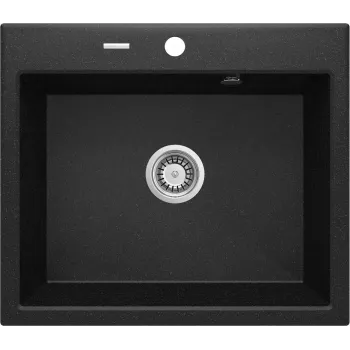 DEANTE 1-Bowl Granite Composite Kitchen Sink 780x440mm Black