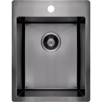 DEANTE 1-Bowl Steel Sink - Stainless Steel Undermount Kitchen Sink 540x440 mm