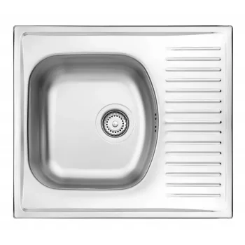 DEANTE 1-Bowl Steel Sink with Drainer | ITworkshop.lv