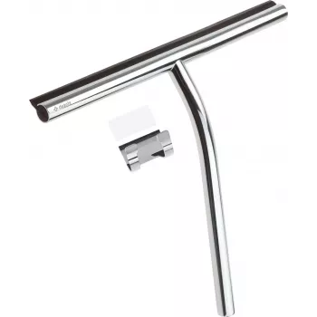 DEANTE ADI_031K Profesionāls logu tīrītājs ar pakaramo, 35 cm, Nerūsējošais tērauds un dabīgā kaučuka lāpstiņa, Ergonomisks PP rokturis, Zils/Pelēks