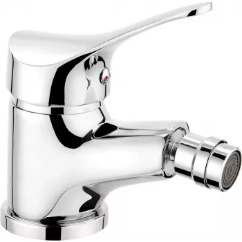 DEANTE BOJ 031M Bidet Jaucējkrāns ar Automātisko Aizbāzni, Pulēts Hroms, Viena Svira, Iemontējams Klājā, 1.2 GPM