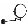 DEANTE Cosmetic Mirror on a Movable Arm - Double-Sided, 1x/3x Magnification, Wall-Mounted, Chrome