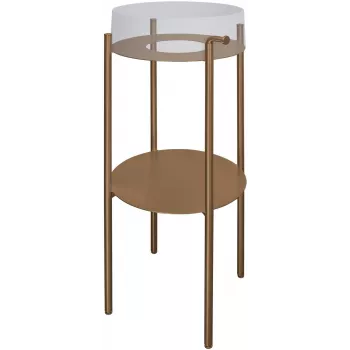 DEANTE Brīvi stāvoša vannas istabas konsoles mēbele Balta 800x450x790 mm
