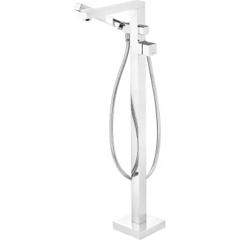 DEANTE Freestanding Bathtub Mixer with Shower Set - Black Matt