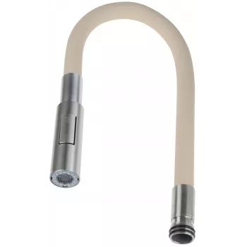 DEANTE Luno maināma grozāma snīpe izlietnes jaucējkrāniem, hroms, misiņš, 223 mm sniedziens