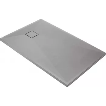 DEANTE Rectangular Granite Shower Tray 140x80 cm Black