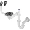 DEANTE Siphon for 1-Bowl Granite Sink - Space-Saver