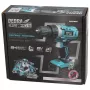DEDRA DED7040 18V Bezvadu Triecienurbjmašīna ar 50 Nm Griezes Momentu, 13 mm Metāla Patronu, LED Gaismu