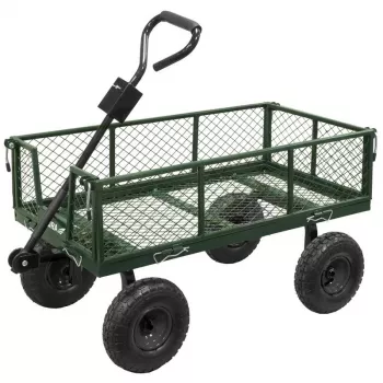 DEDRA Garden Cart with Mesh 96x50x80 cm