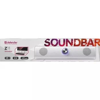 defender SOUNDBAR Z11 6W LED Balts skaņas josla