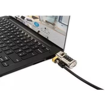 Dell 461-AAEU drošības kabeļa slēdzene 1,8 m melna hroma (D6FY7)