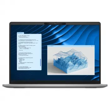 DELL Latitude 5455 Snapdragon X1-26-100 14 collu FHD+ klēpjdators, 16GB RAM, 512GB SSD, Windows 11 Pro, apgaismota tastatūra, pirkstu nospiedumu lasītājs, Titan Gray