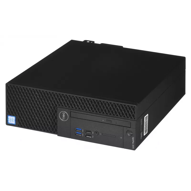 DELL OptiPlex 3070 SFF galddators - Intel Core i3-8100, 8GB RAM, 256GB SSD, Windows 11 Pro (Lietots)