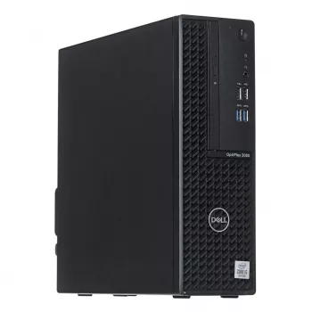 DELL OptiPlex 3080 SFF galda dators Intel Core i3-10100 8GB RAM 256GB SSD Windows 11 Pro (lietots)