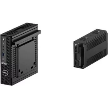DELL OptiPlex MFF un TC divkāršais VESA stiprinājums ar adaptera kronšteinu