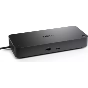 Dell Pro Thunderbolt 5 Smart Dock SD25TB5_300W - 300W jaudas padeve, 8K displeja atbalsts, 2.5GbE, melns