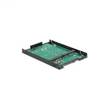 Delock 2,5 inch SATA 22 pin uz 2 x mSATA RAID konvertējošais korpuss 62594