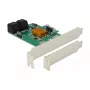 DeLOCK 4 portu SATA 6Gb/s PCIe 2.0 x1 kontrollera karte ar Marvell 88SE9215