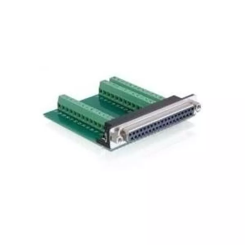 Delock adapteris D-Sub 37 kontaktu ligzda uz spaiļu bloku 65319