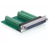 Delock adapteris D-Sub 37 kontaktu ligzda uz spaiļu bloku 65319