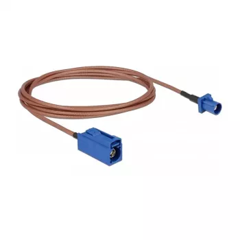 DELOCK Antenna Extension Cable FAKRA C Male to FAKRA C Female RG-316 1,8m Coaxial