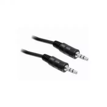 Delock audio kabelis 3,5 mm stereo jack vīrišķais uz vīrišķo 2,5 m melns 84001