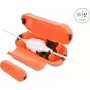 Delock 91729 kabeļu savienojumu aizsargkārba IP44 ar iekarināšanas āķi, oranža