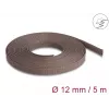 Delock kabeļu aizsarguzmava, 12 mm, pīta, grauzējizturīga, staipīga, 5 m, brūna
