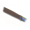 Delock kabeļu aizsarguzmava, 12 mm, pīta, grauzējizturīga, staipīga, 5 m, brūna